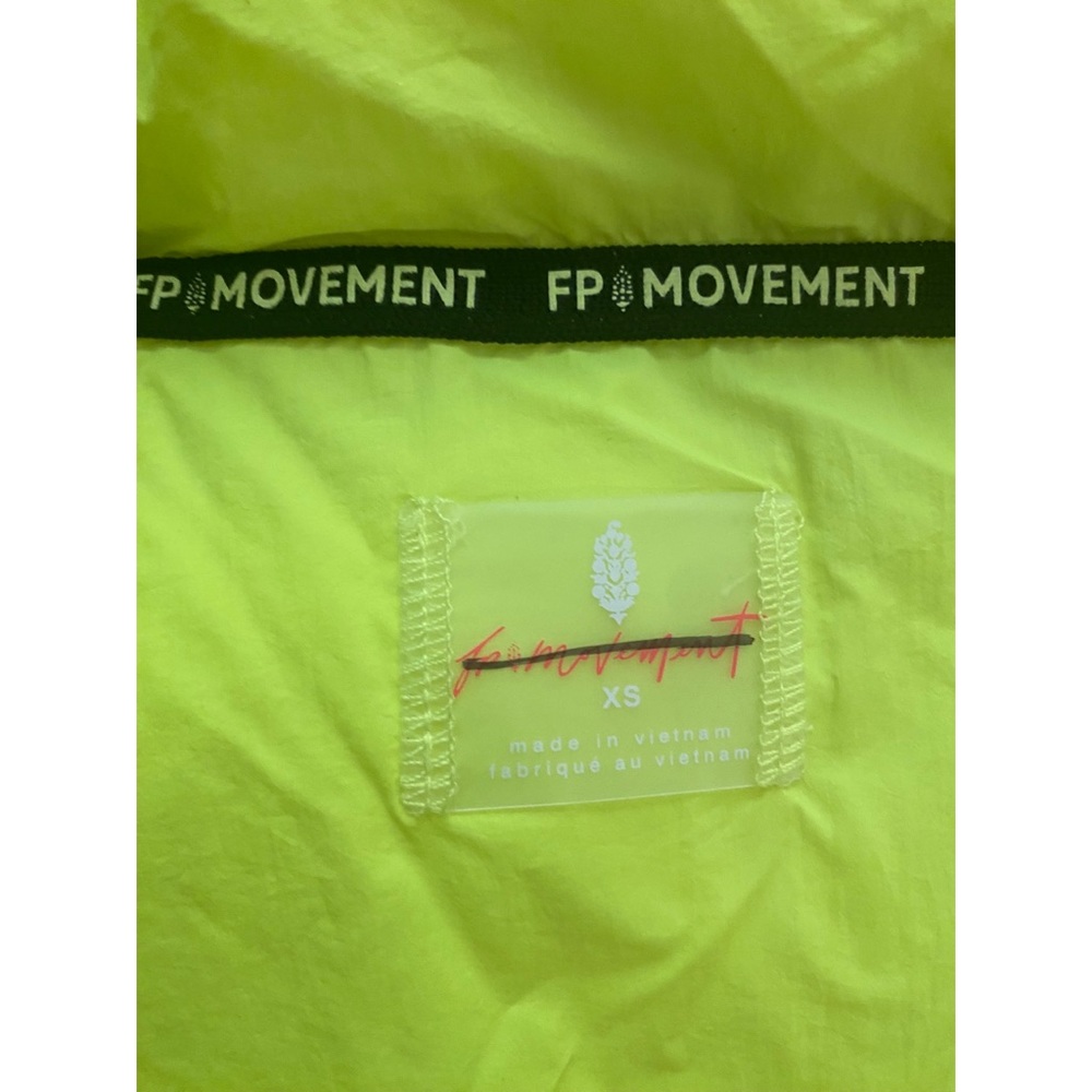 FP Movement | In A Bubble Puffer Vest Oversized Highlighter Size XS - Picture 6 of 7